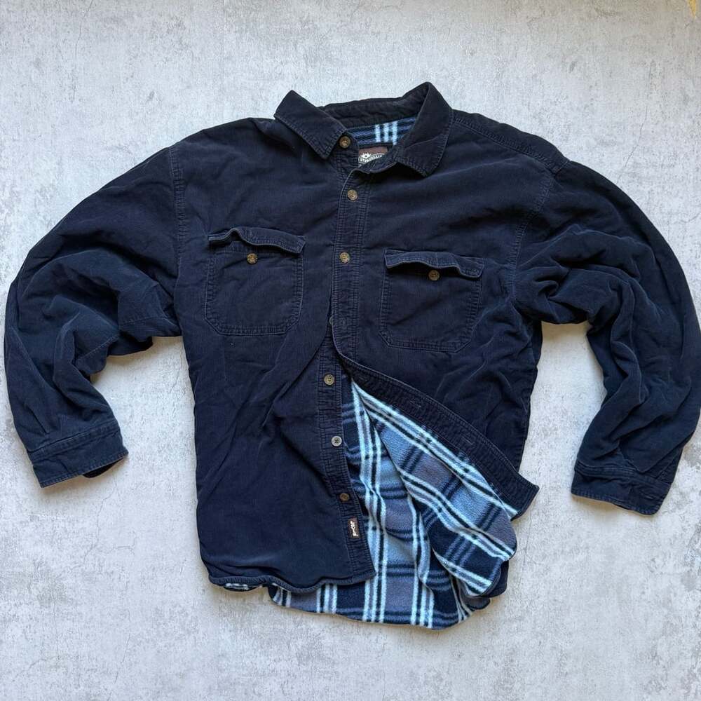 Vintage Levi's Corduroy Lined Long Sleeve Button Down Shirt